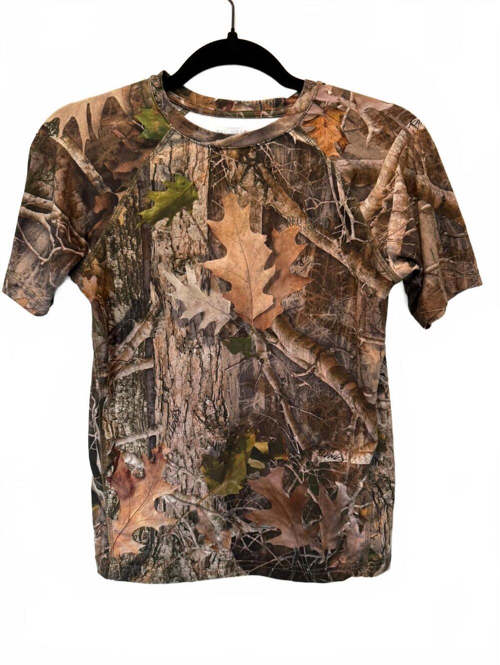 RedHead Youth Boys Realtree Camo Performance Hunting Shirt Large